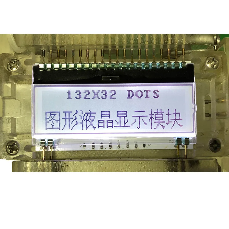 COG lcd дисплей 132х32 маленький Графический Мини Размер 55X31mm ST7565R последовательный