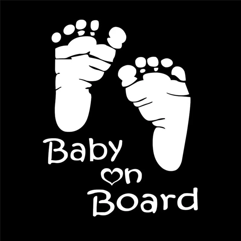 Popular Baby On Board Vinyl Car Graphics Window Vehicle Sticker Decal Decor Auto Rearview Mirror For Motorcycle #0812 | Дом и сад