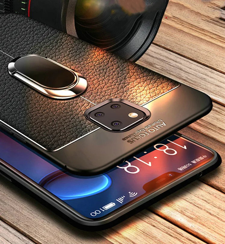 Для huawei mate 20 X Чехол huawei mate 20X магнитный автомобильный держатель чехол мягкий гелевый Чехол из ТПУ mate 20X mate 20 30 p30 pro lite чехол для телефона