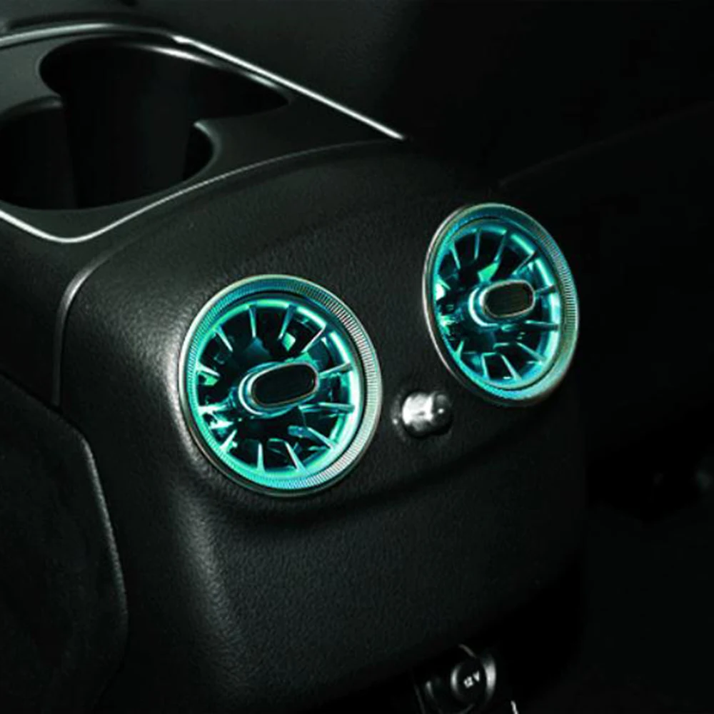 Вентилятор заднего кондиционера светодиодный турбинный окружающий свет для