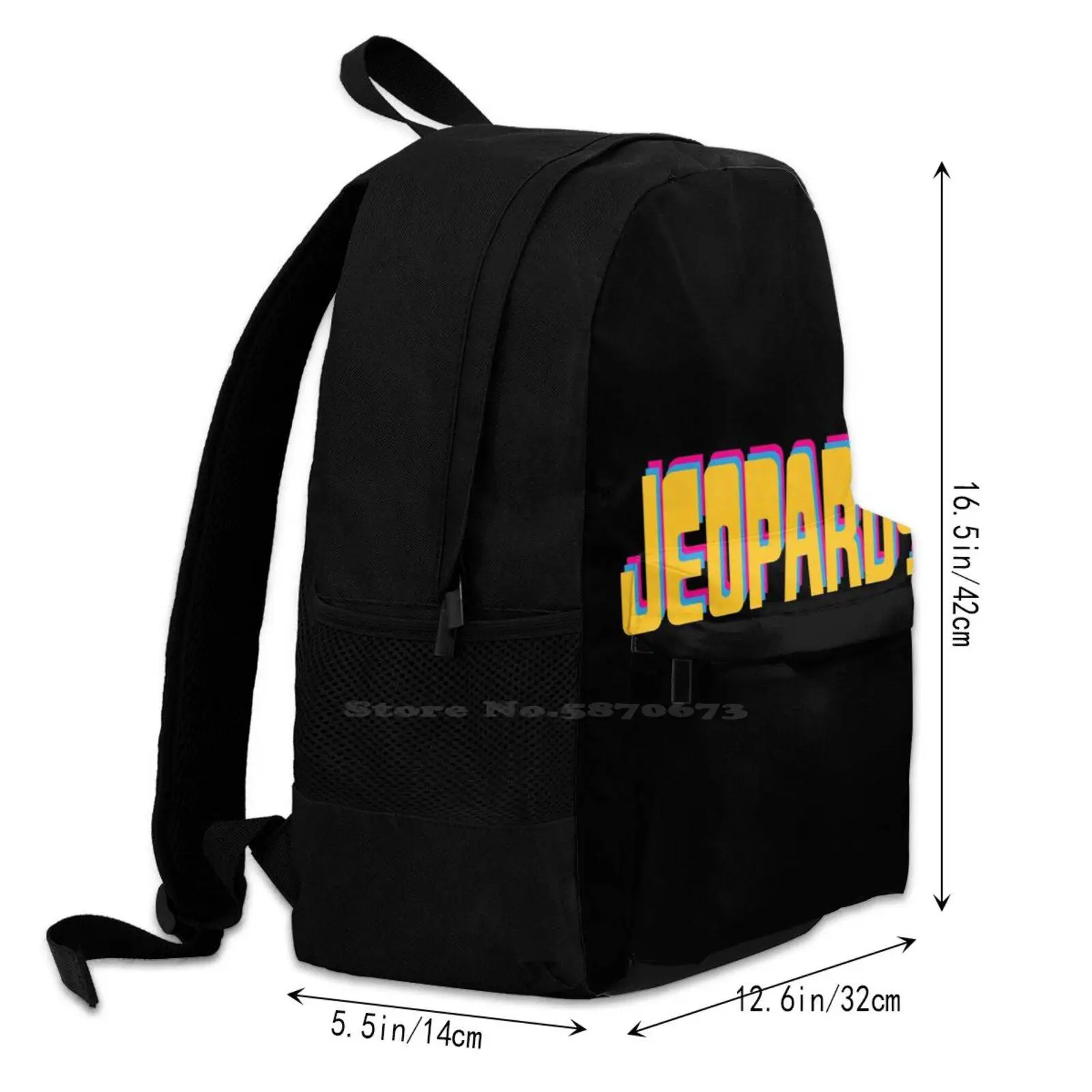 Новые поступления без названия сумки унисекс студенческая сумка рюкзак Jeopardy Game