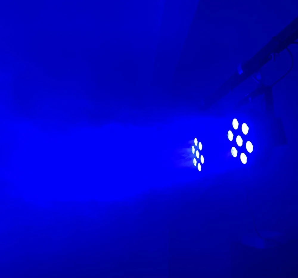 Беспроводной пульт дистанционного управления 8 каналов dmx 7x12 Вт RGBW 4 в 1 быстрая