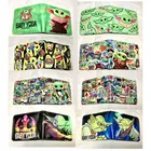 Кошелек Yoda мужской из искусственной кожи, складной короткий бумажник с пряжкой в стиле ретро, многофункциональный кошелек с кармашком для мелочи и карт, игрушки