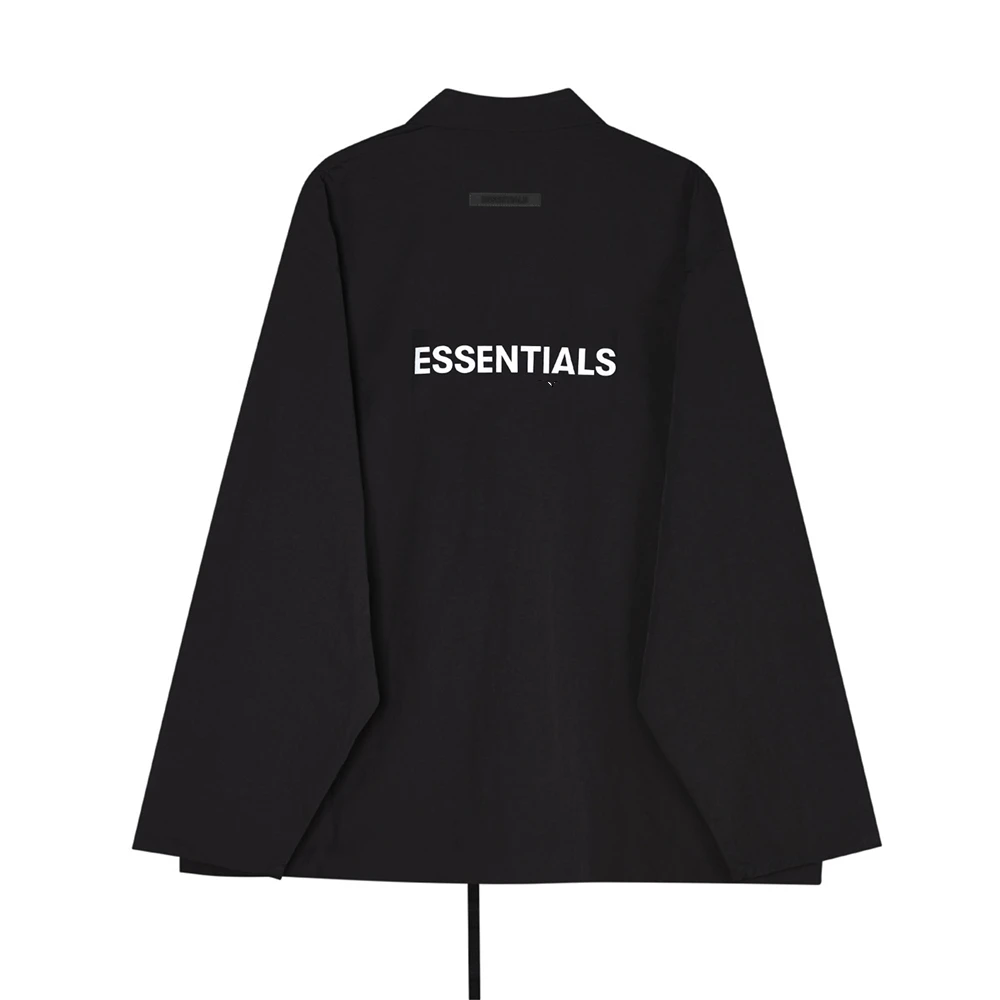 

Лучшая версия, светоотражающая черная легкая куртка с надписью, уличная одежда Kanye West, застежка-гвоздик спереди