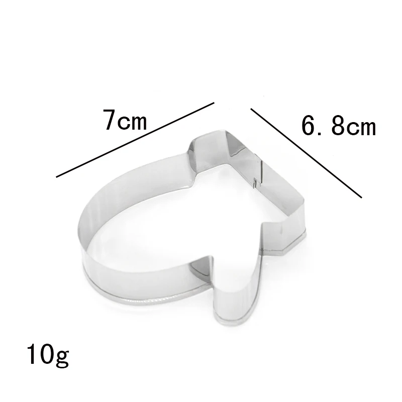 Нержавеющая сталь Рождественский торт резка для печенья и помадки формы галстук