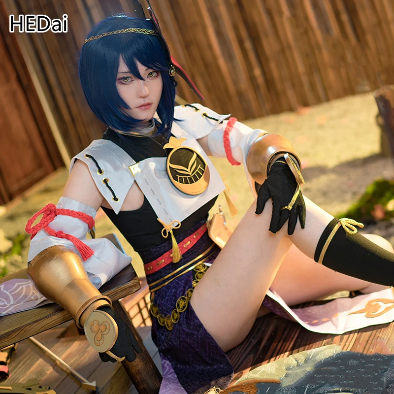 

Хэдай Предпродажная игра Genshin Impact Kujo Sara женский костюм для косплея