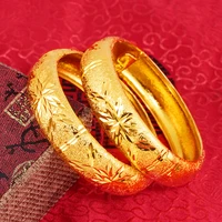 sand gold bracelet womens gold color jewelry korean style brass bracelet fashion parts factory direct wedding jewelry