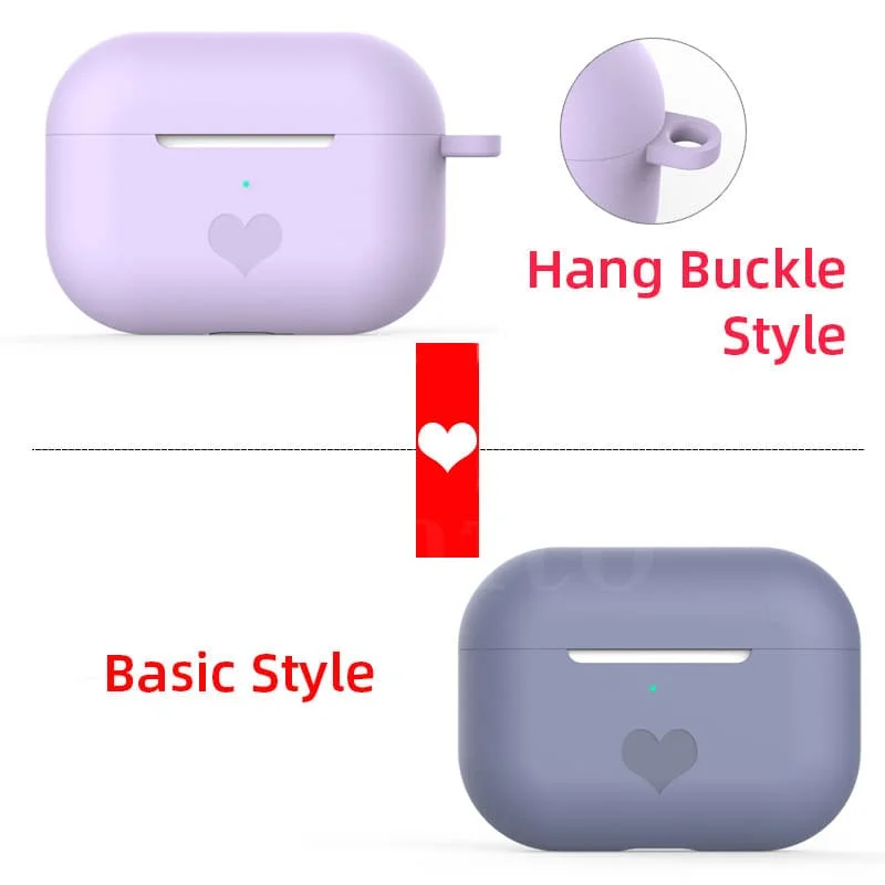 Роскошный мягкий силиконовый тонкий чехол для Airpods Pro защитный наушников