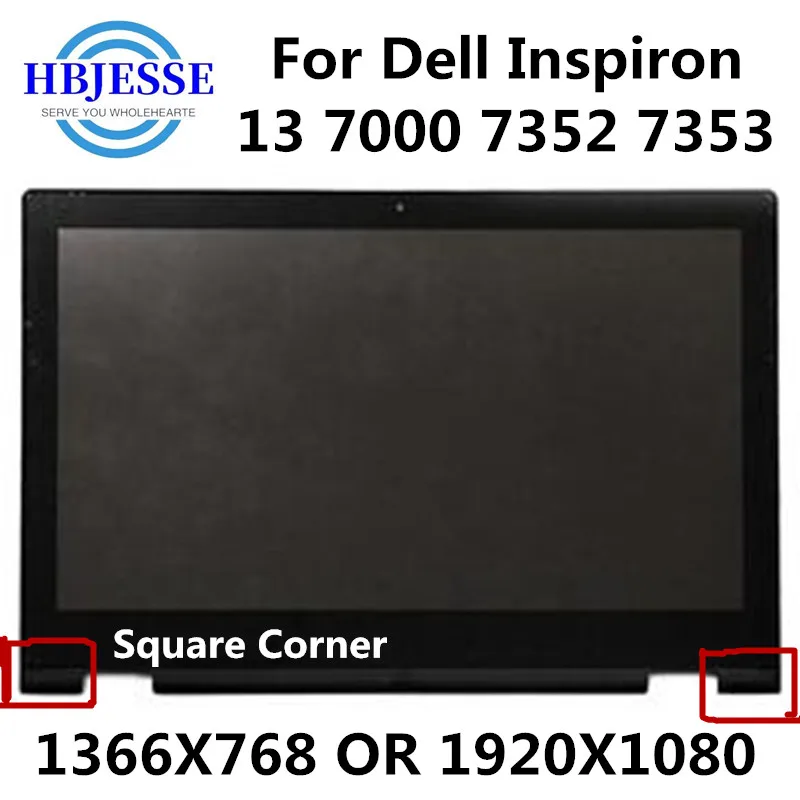 Оригинальный Для Dell Inspiron 13 7000 7352 7353 3 &quotFHD IPS 1080p ЖК-светодиодный сенсорный экран