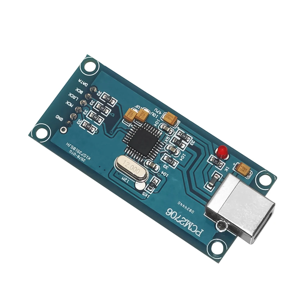 AIYIMA аудио PCM2706 цифровой интерфейс USB поддержка I2S декодер плата для DIY усилителя