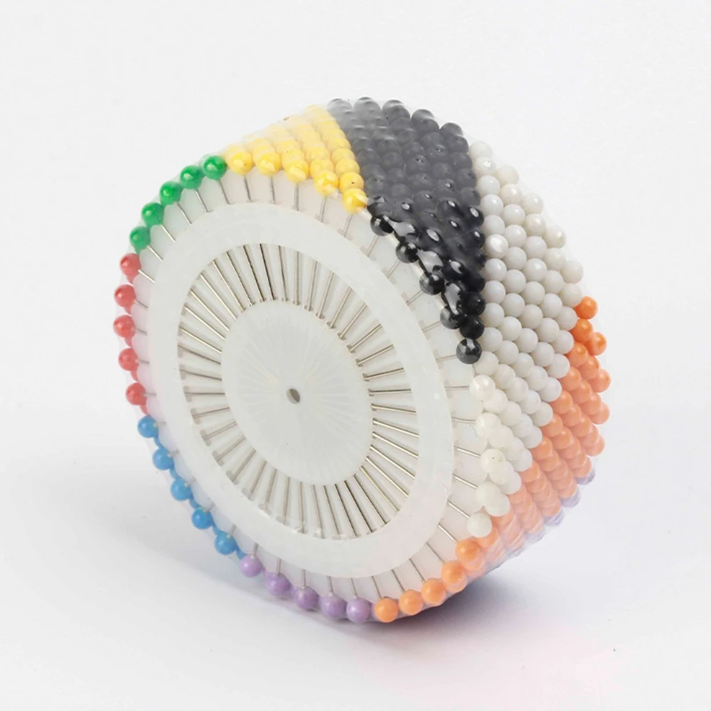 

480pcs Round Head Pins Multicolor Corsage Dressmaker Pins for Sewing Wedding Decoration DIY Crafts Home Office