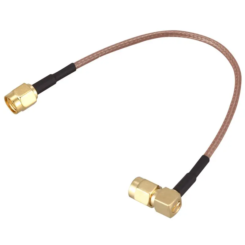 6 дюймовый штекер SMA под прямым углом гибкий соединительный кабель RG316 и длина 5