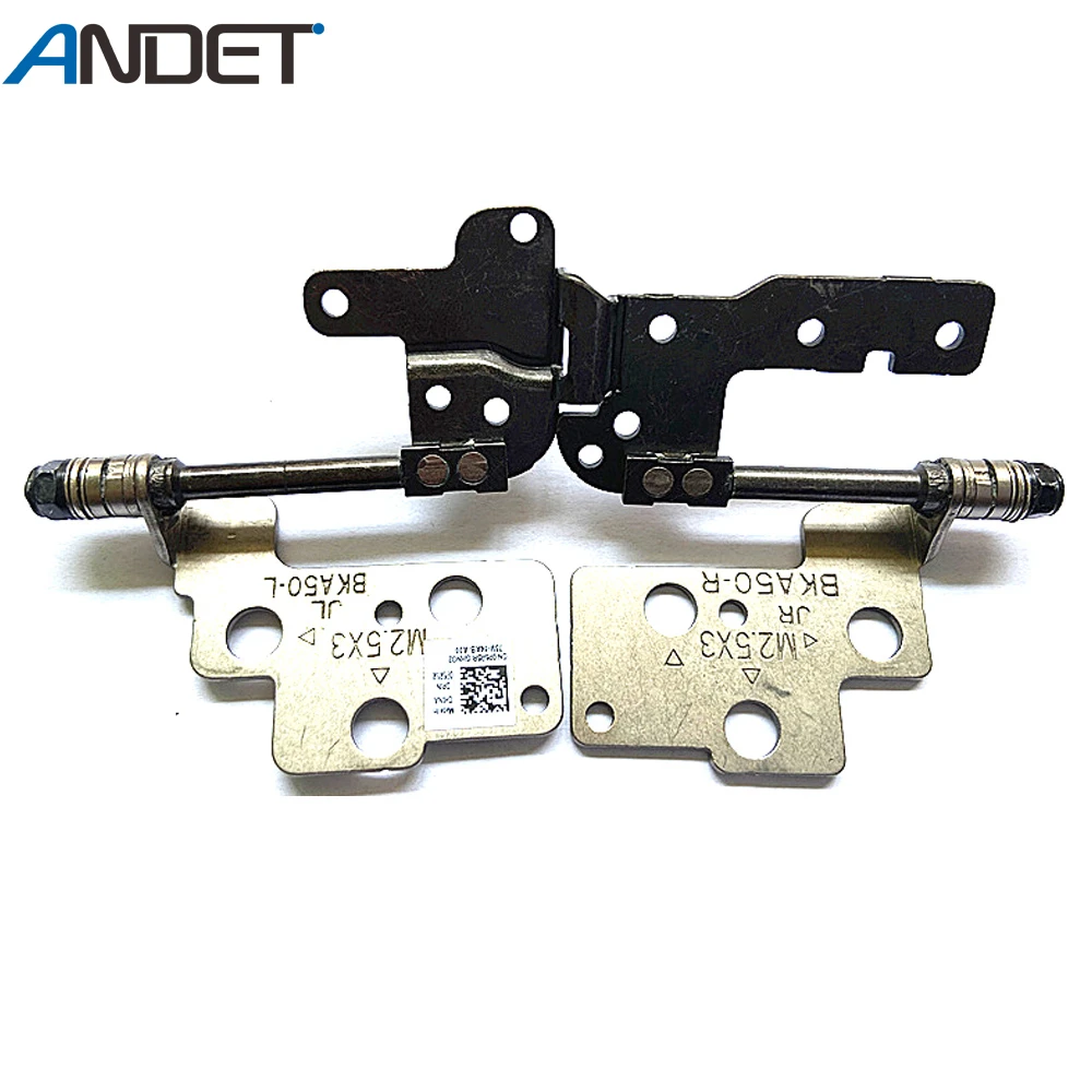 

New Laptop LCD Hinge Loops For Dell Inspiron 7000 15 7560 LCD Hinge Steel Bracket Set Axis Shaft Left&Right