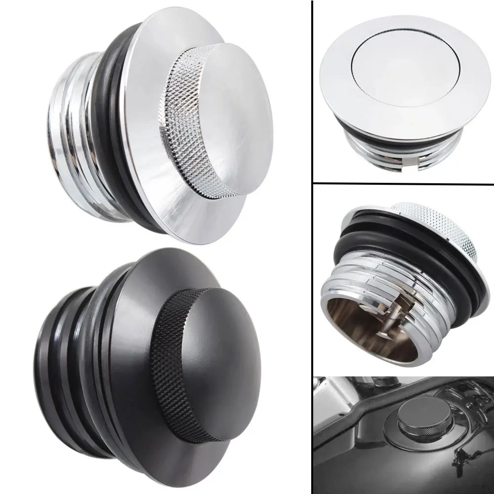 

Закручивающаяся Крышка для бензобака мотоцикла, крышка для топливного бака с завинчивающимся креплением, стильные профессиональные аксес...