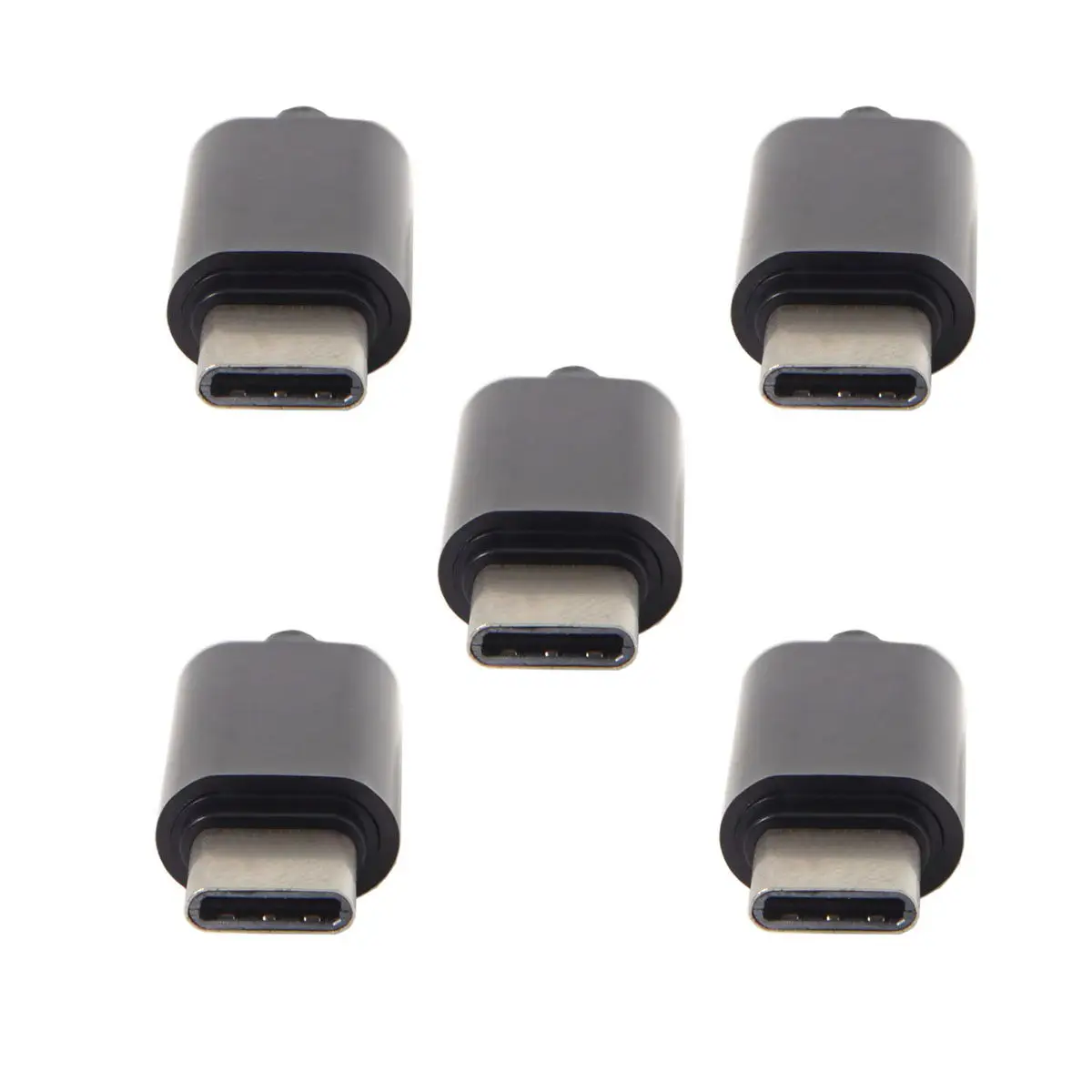 USB Type C OTG адаптер конвертер DIY 24pin Мужской хост тип 5 1 k резистор с черным корпусом|Компьютерные кабели и