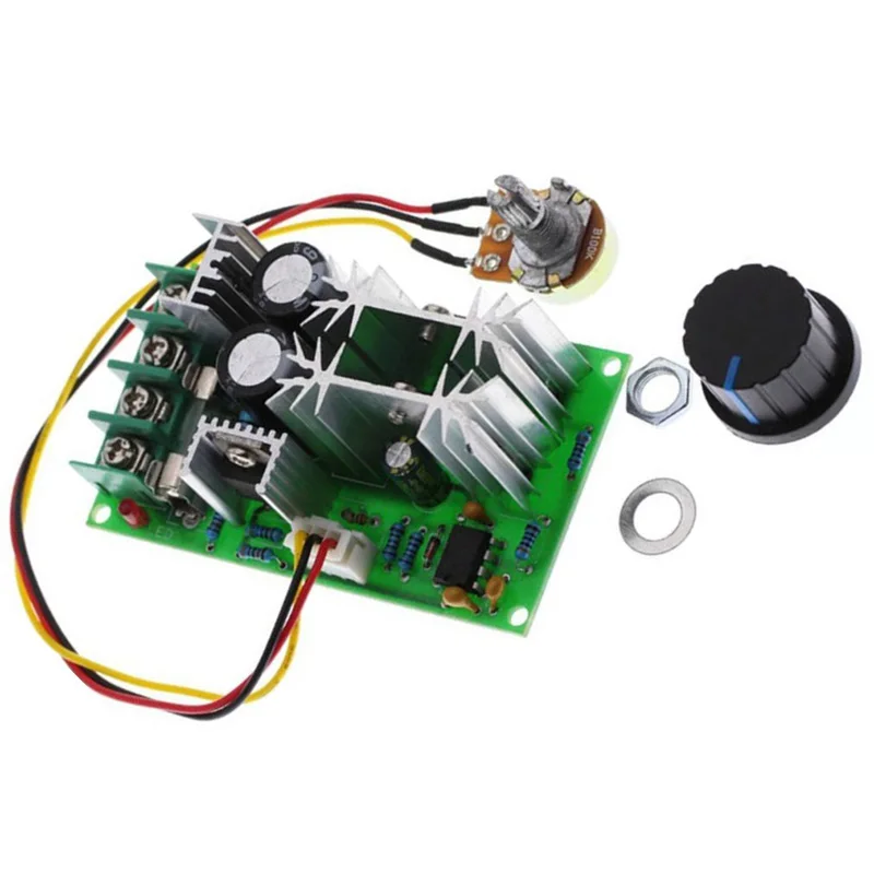 DC10 60V двигатель постоянного тока Скорость Регулятор 12V 24V 36V 48V Высокая Мощность