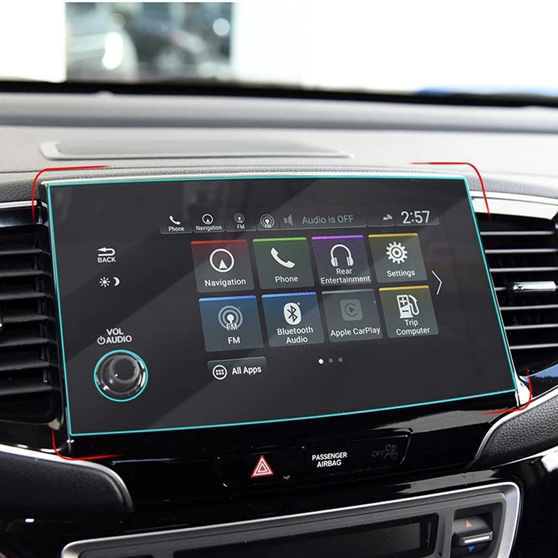 

For Honda Pilot 2019 2020 2021 8-Inch Contact Screen Navigation Display Protector Film Tempered Glass Film