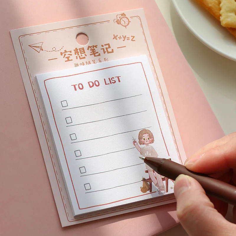 30 шт./компл. Kawaii Memo Pad милые Липкие заметки чтобы сделать список отправить его