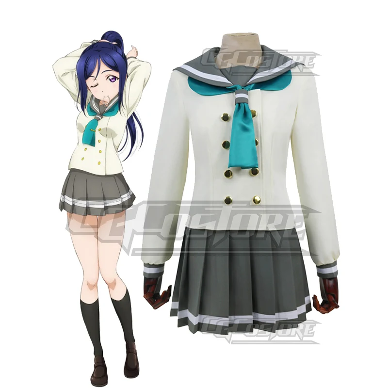 

LoveLive! Sunshine! Kanan Matsuura/Kurosawa Dia Cosplay Costume Anime Dresses Christmas Halloween Free shipping CG040-1