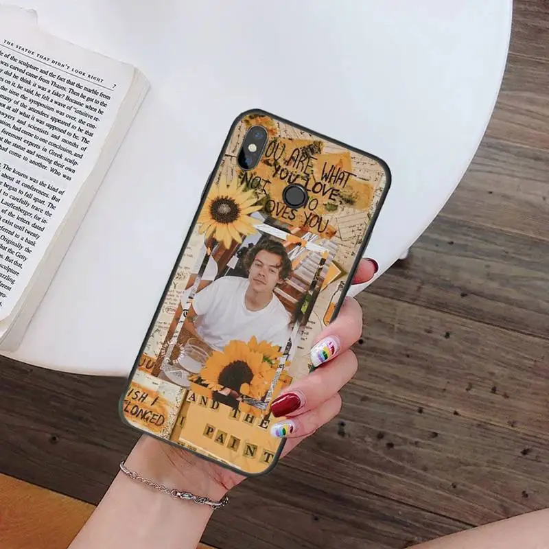 

flower Harry Styles one direction Phone Case For Xiaomi Redmi note 7 8 9 t k30 max3 9 s 10 pro lite