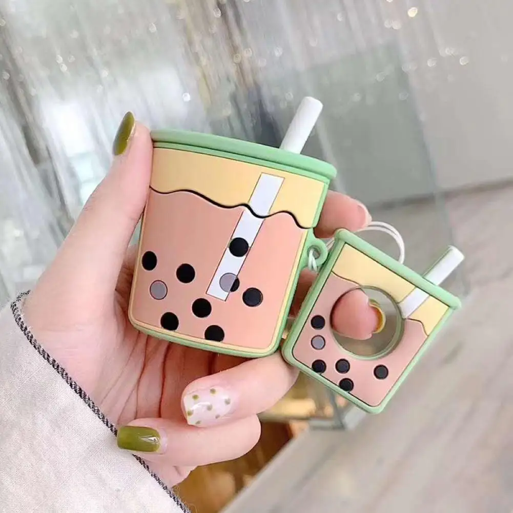 

Creative Teacup Silicone Anti-dust Protective Cover Case for Airpods 1/2
