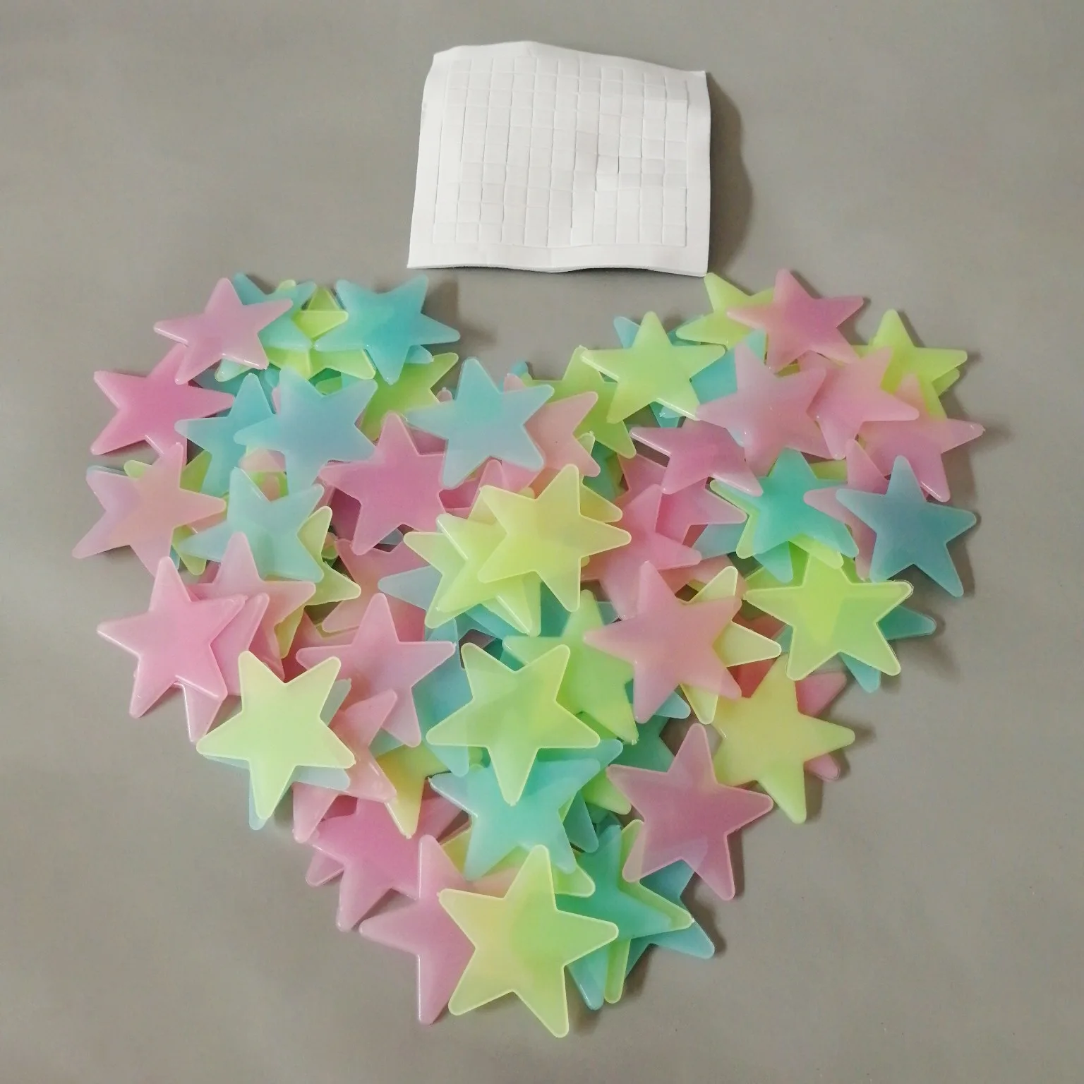 

UP TO 15% OFF WITH MULTI-BUY Glow-In-The-Dark-Plastic-Stars-Fun-Ceiling-Wall-Art-Luminous-Space-Stickers-3cm Mouse over image t