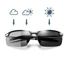 Очки солнцезащитные мужские фотохромные, очки-хамелеоны для вождения, меняющие цвет, дневное и ночное видение