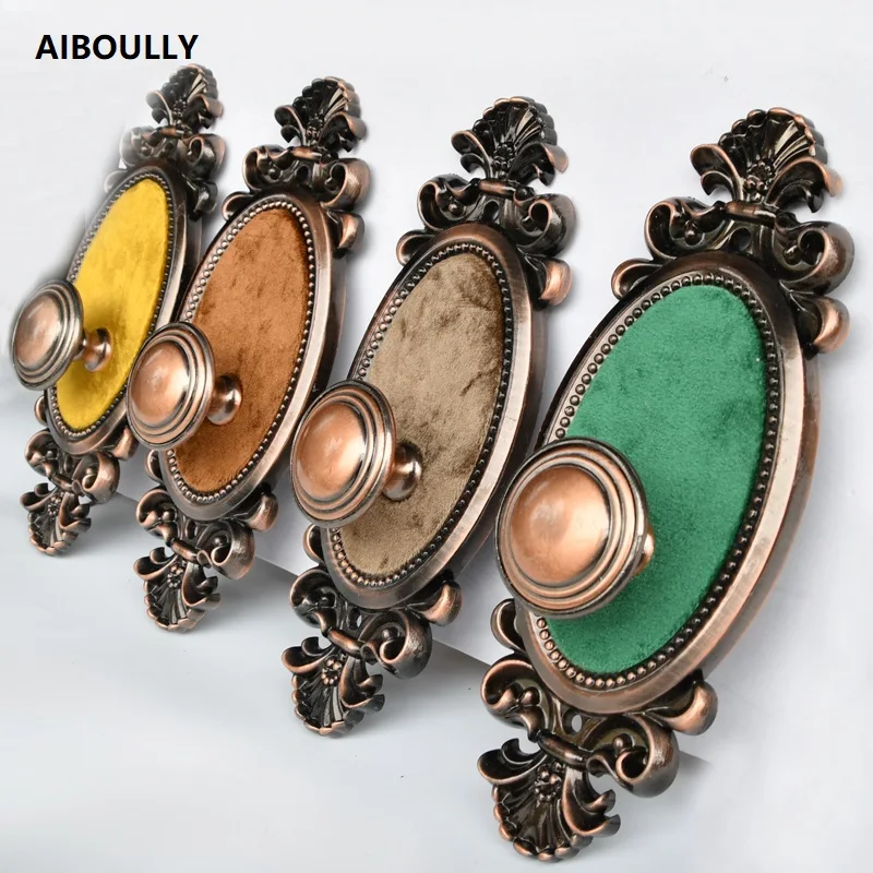 2 шт./компл. Крючки для штор держатель Вешалка бронзовая стойка дисплея настенная