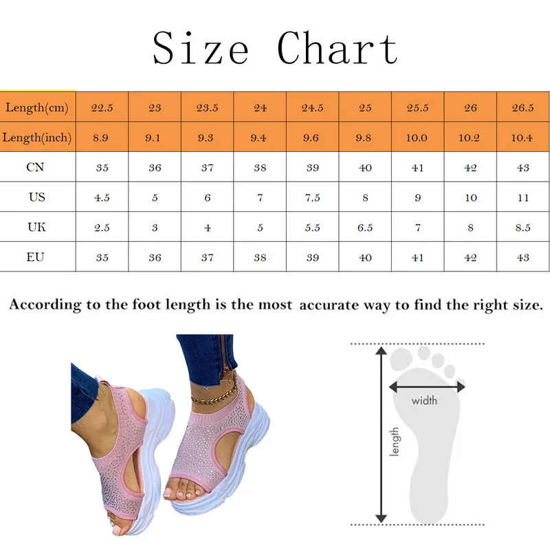 

Women Sandals Female Shoes Summer Comfortable Sandals Crystal Bling Ladies Slip-on Flat Sandals Women Sandalias