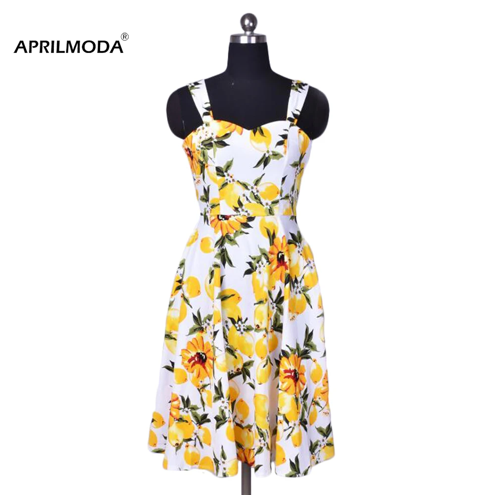 Летнее женское платье на тонких бретельках летние женские платья в стиле ретро с