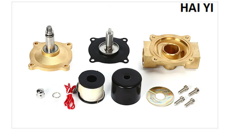 

Electric Solenoid Valve 1/4" 3/8" 1/2" 3/4" 1" DN8/10/15/20/25/50 Normally Closed Pneumatic for Water Oil Air 12V 24V 220V 110V