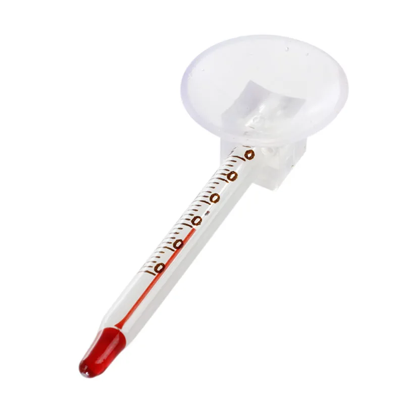 Mini Glass Thermometer for Aquarium with Sucker | Инструменты