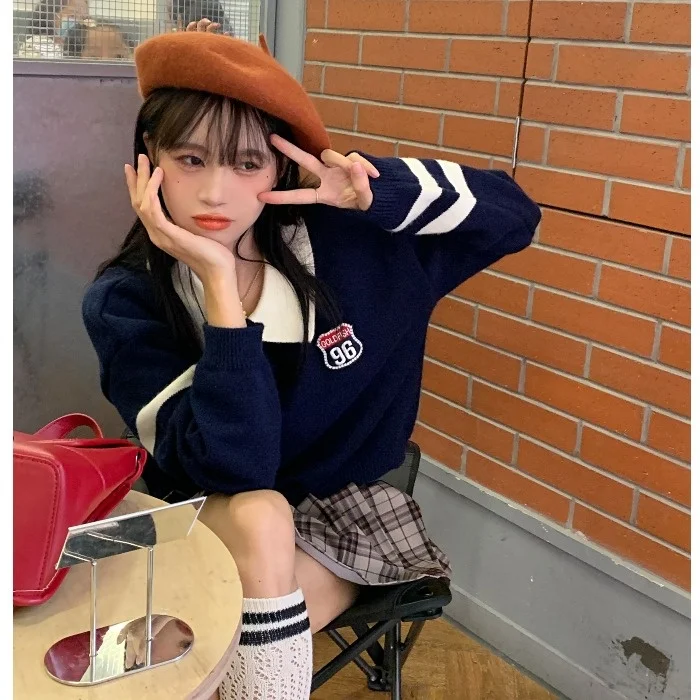 

Осень 2021, зимний свитер, женские топы, вязаный пуловер, женская мягкая теплая толстая верхняя одежда