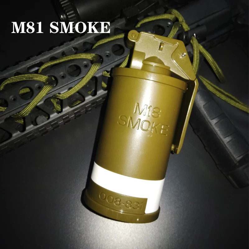 Код X M81 дымовая бомба гелевая Взрывная аксессуары для игрушечного пистолета звук