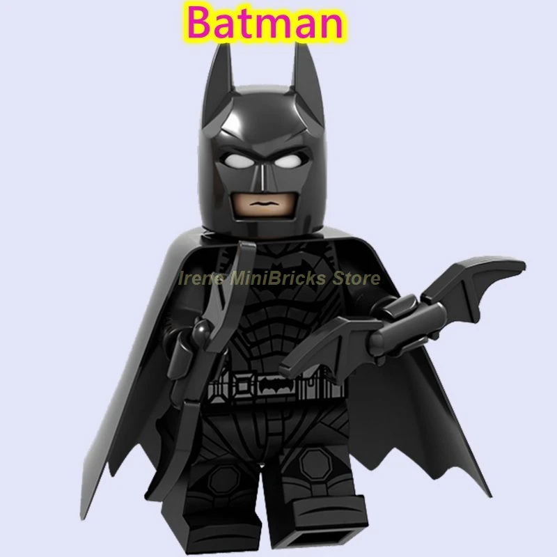 Batman Gotham Gordon Брюс Уэйн Бэтмен Marvel фильм железные человеческие Мстители эндгейм Acrion фигурки в Конструкторы Игрушки для детей DC - Цвет: Batman