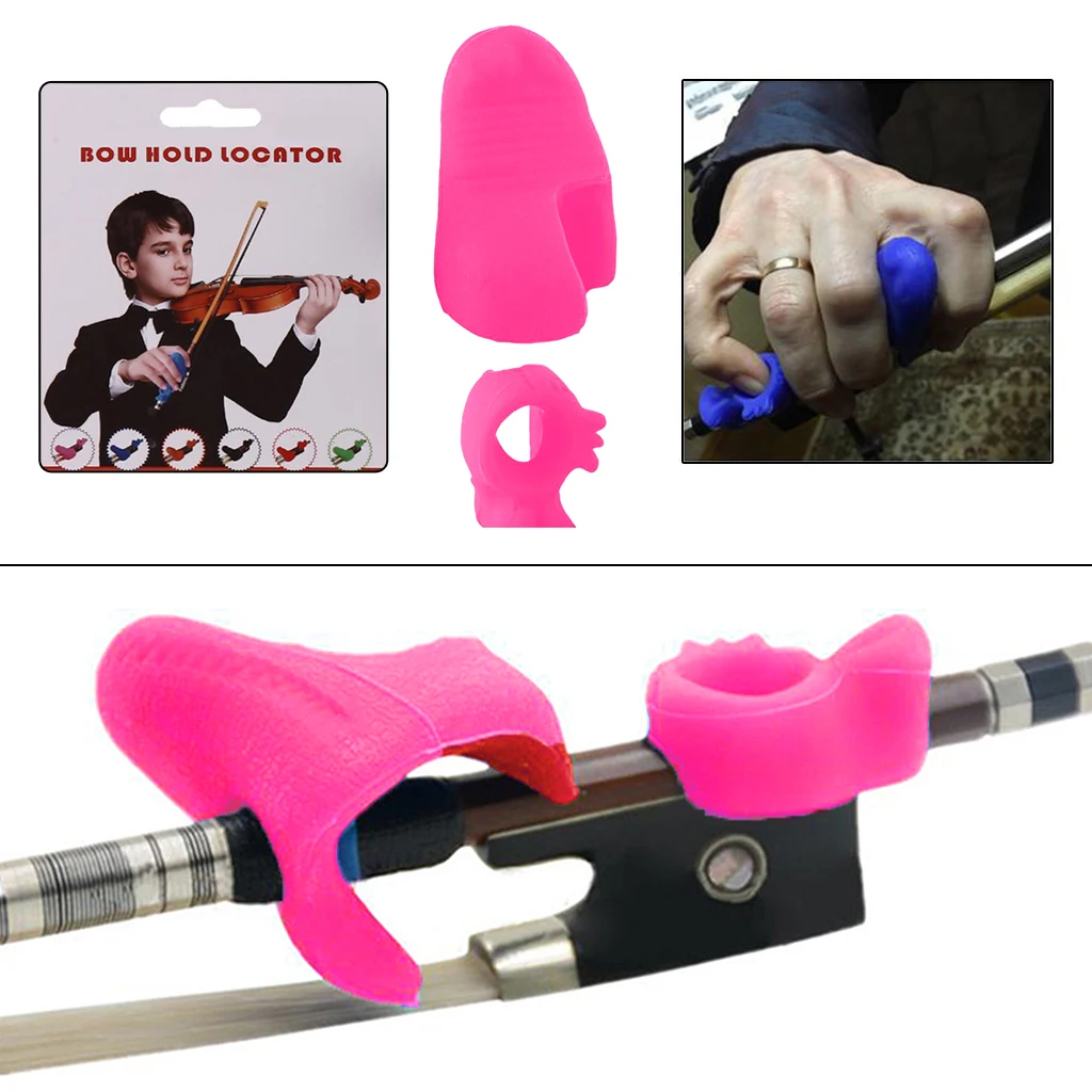 

Strings Bow Hold Violin/Viola Teaching Aid Accessory for 1-4 2-4 3-4 4-4 Violin