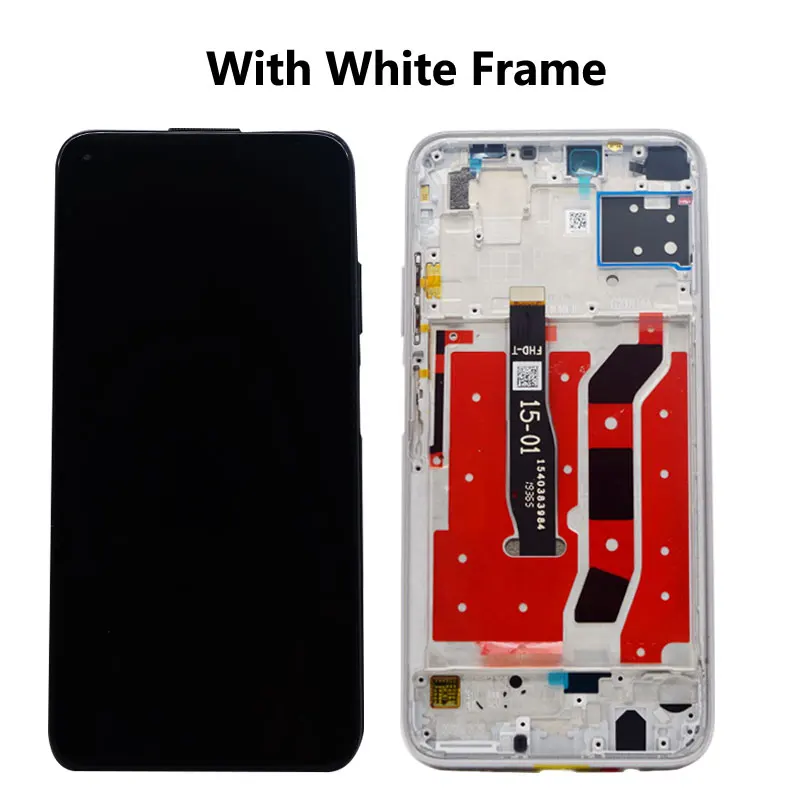 Оригинальный ЖК-дисплей для HUAWEI P40 Lite сменный экран с рамкой Nova 6 SE | Мобильные