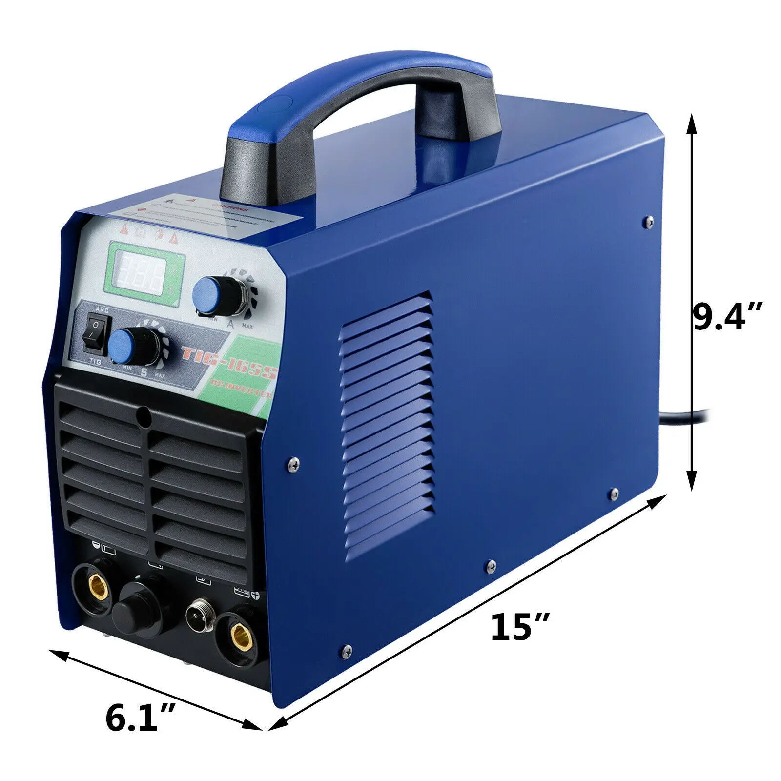 TIG-165S, 160 Ампер TIG Torch Stick ARC сварочный инвертор постоянного тока, 110/230 В двойное напряжение