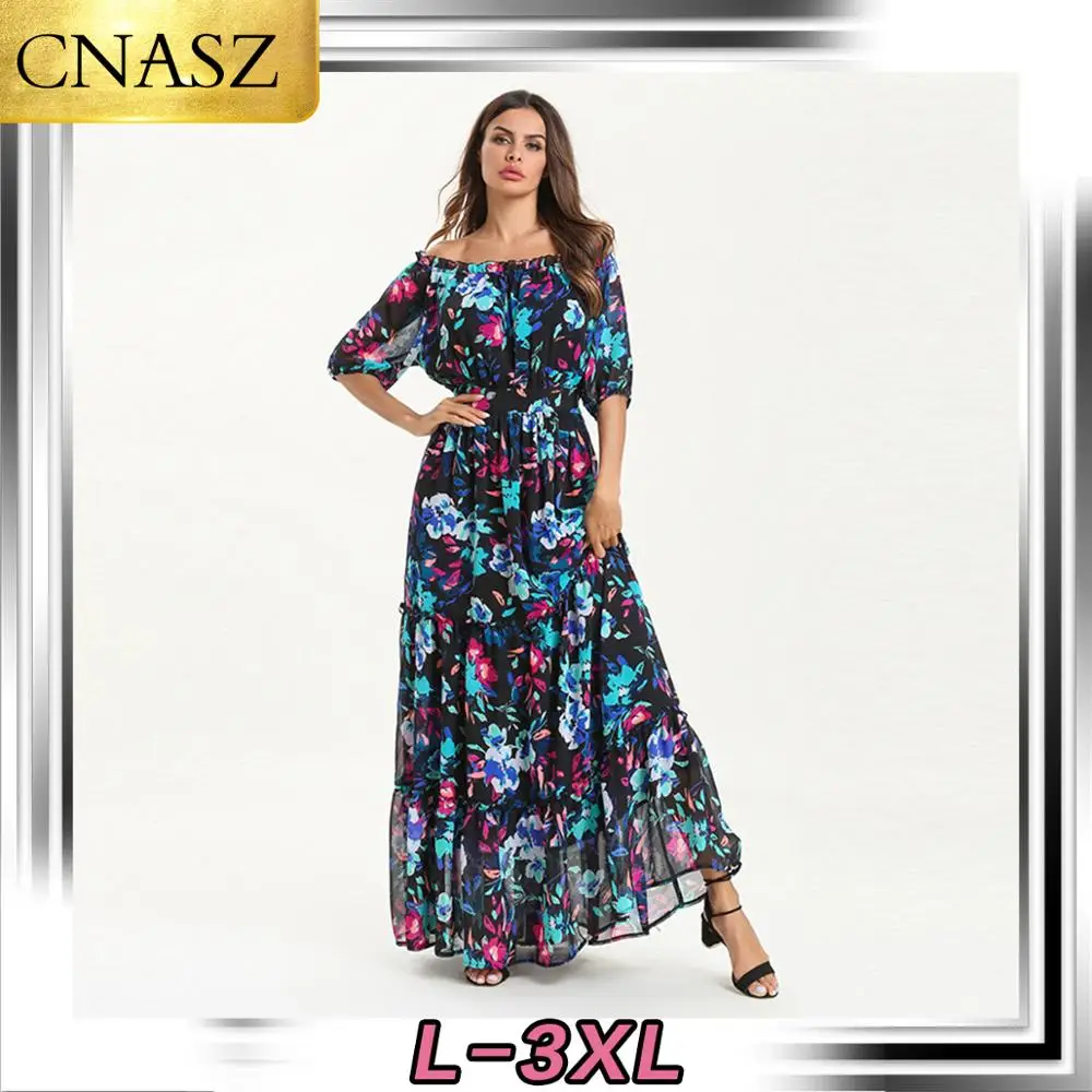 Последнее мусульманское шифоновое платье Арабский Дубай Кафтан сзади на талии