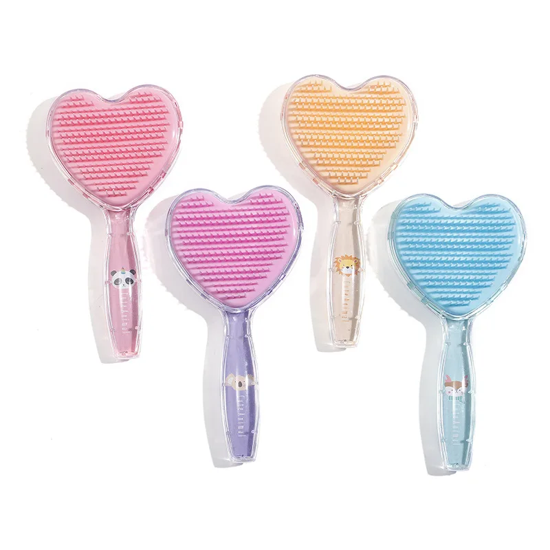 

New Cartoon Airbag Massage Comb Haircare Scalp Styling Tool For Detangler Brush Anti-knotted Reduce Hairloss For Girls Doll Comb