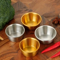 304 stainless steel korean small sauce cup ketchup salad hot pot dipping bowl seasoning dishes tableware kitchen supplies