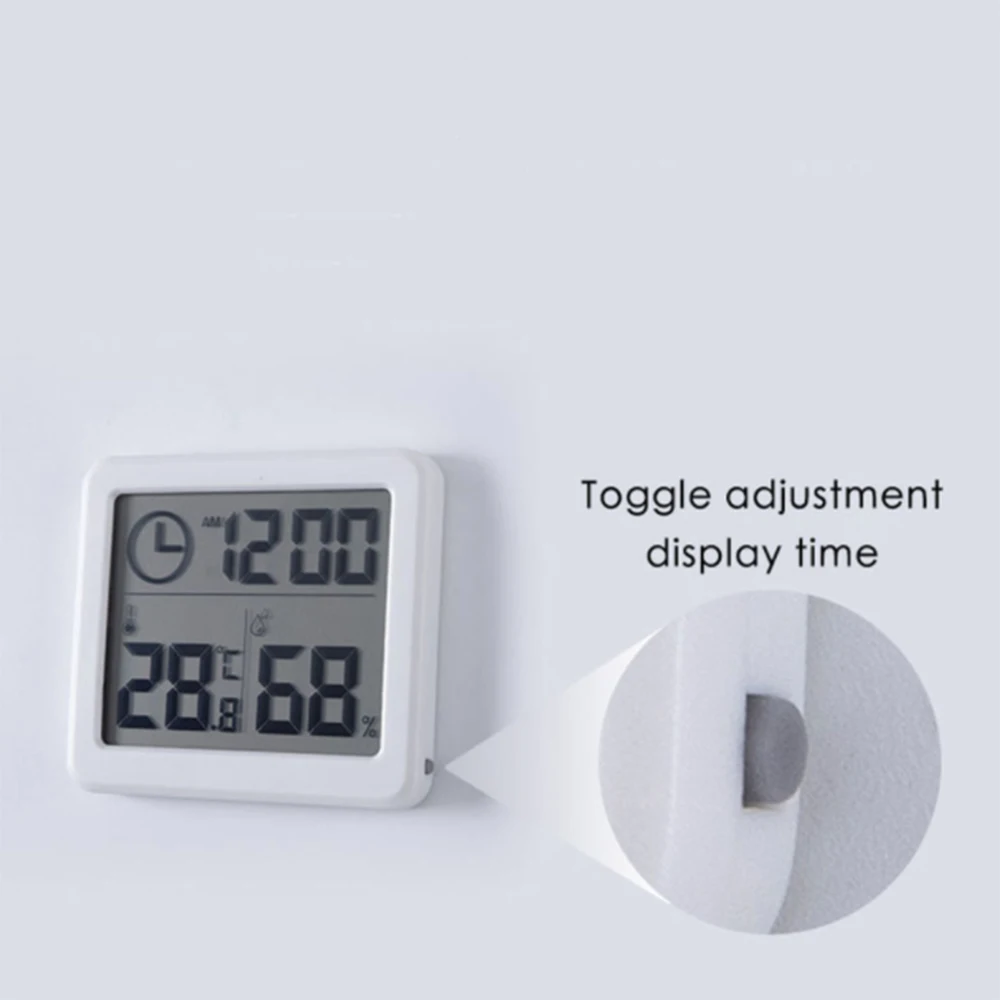 

LCD thermometer hygrometer household room temperature and humidity Automatic Electronic Temperature Thermometer Hygrometer