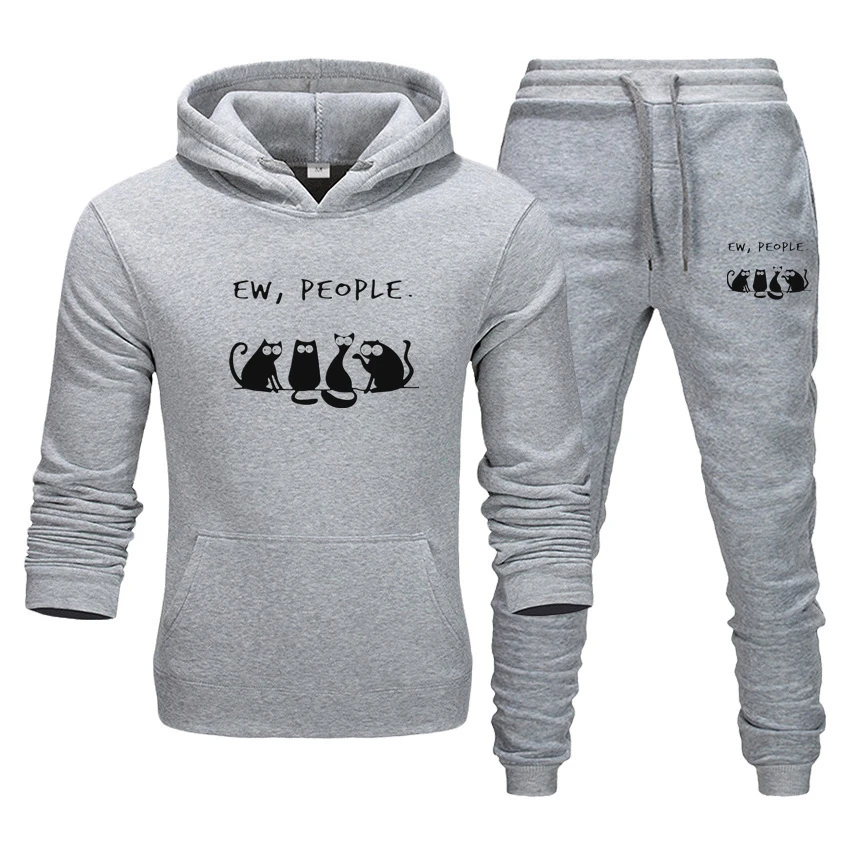 

Winter two-piece warm sportswear women's super dalian cap sweater sports jogging suit women's suit