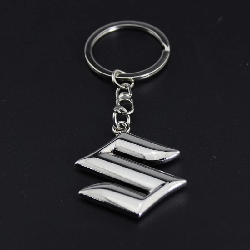 1 шт. металлический полый автомобильный Стайлинг Длинная цепочка брелок для suzuki