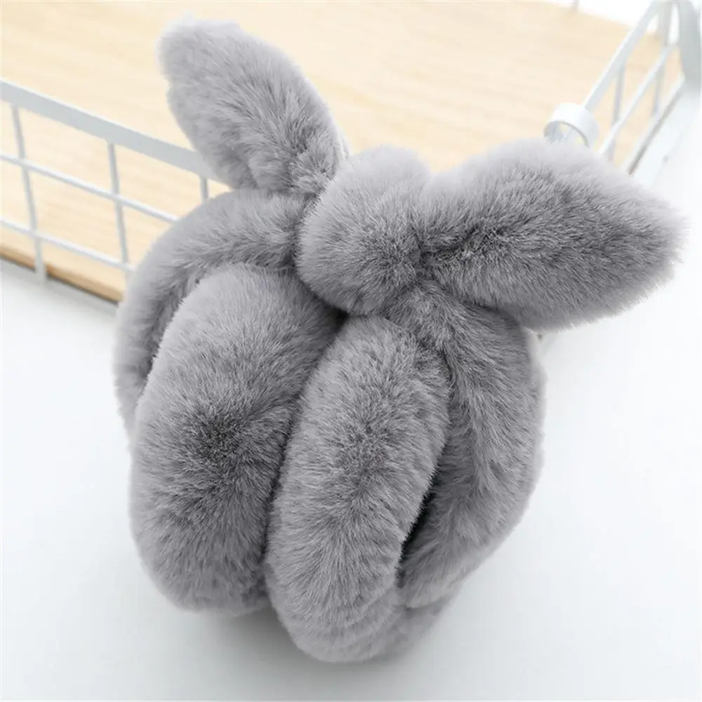 Наушники для женщин сохраняющие тепло милые кошачьи ушки регулируемые меховые