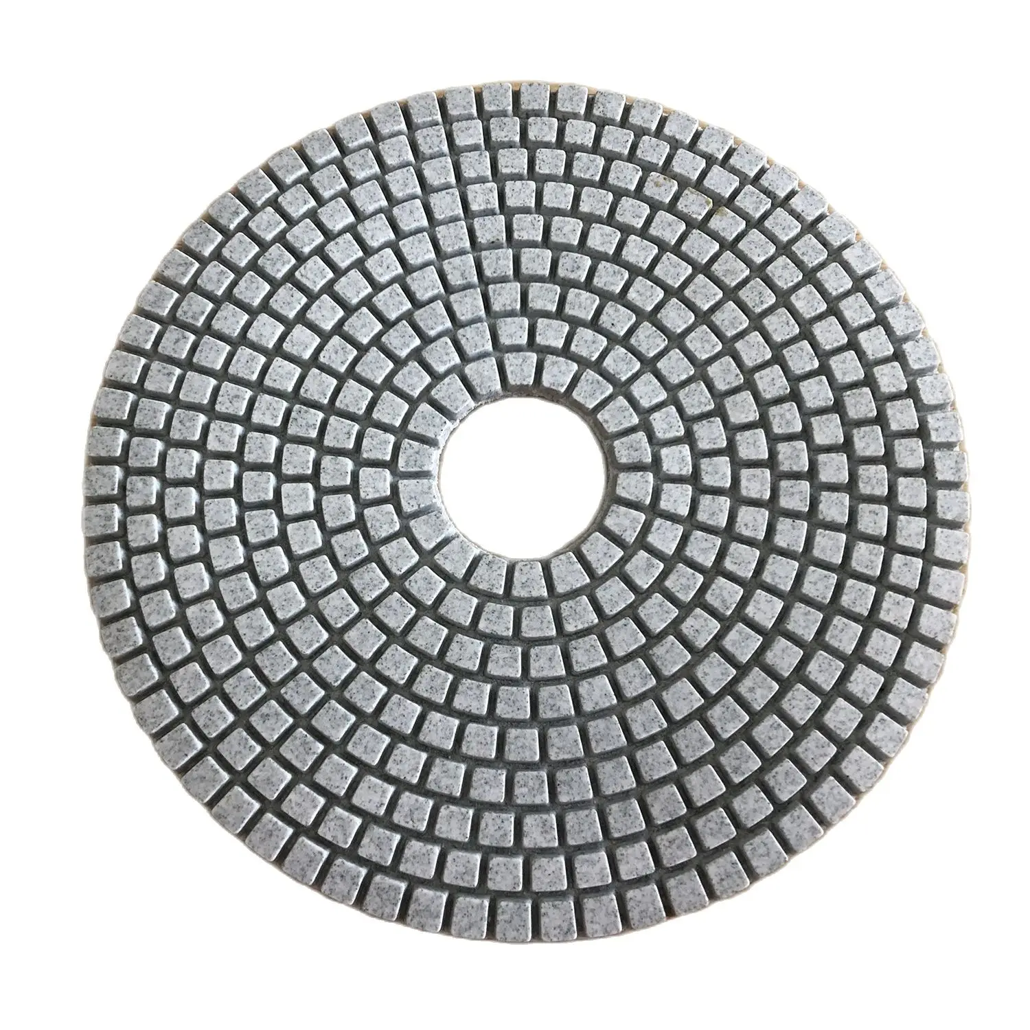 3PCS/Set 6inch 150mm Wet Polishing Pad Sharp Type Flexible Diamond Polishing Pad For Granite Marble Stone Sanding Disc