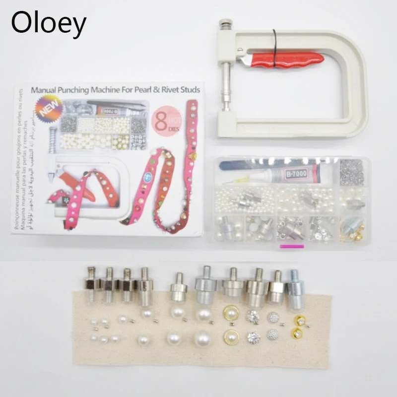 1 компл./лот ручная машина для изготовления бусин с прицеплением одежды бусина