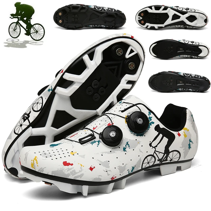 

Cycling Shoes Sapatilha Ciclismo Mtb Mountain Bike Bicicleta Carretera Race Self-Locking Bicycle Boots Lock Men Sneakers Women