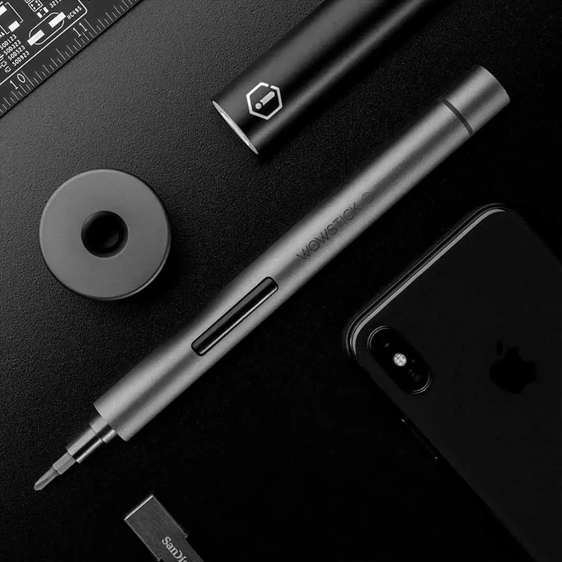 

Xiaomi Mijia Wowstick Electric Screwdriver 1F+ USB Chargeable Cordless Screw Driver Kit 3 LED Light Household Power Tools