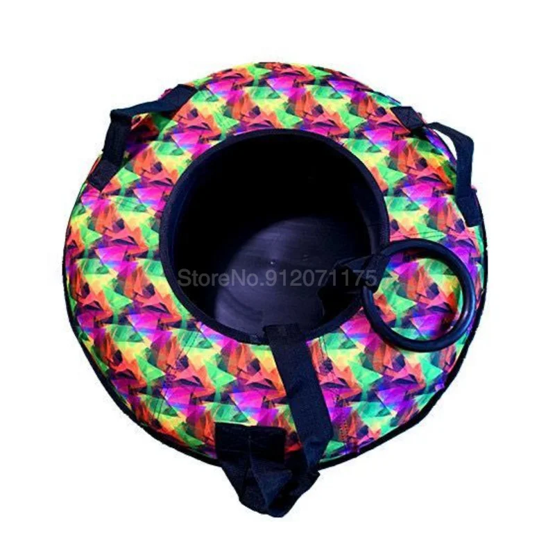 

Skiing Ring Pvc Snow Sled Tire Tube For Kid Ski Pad Outdoor Sports With Handle Inflatable Tools In WINTER#32 Winter Floated